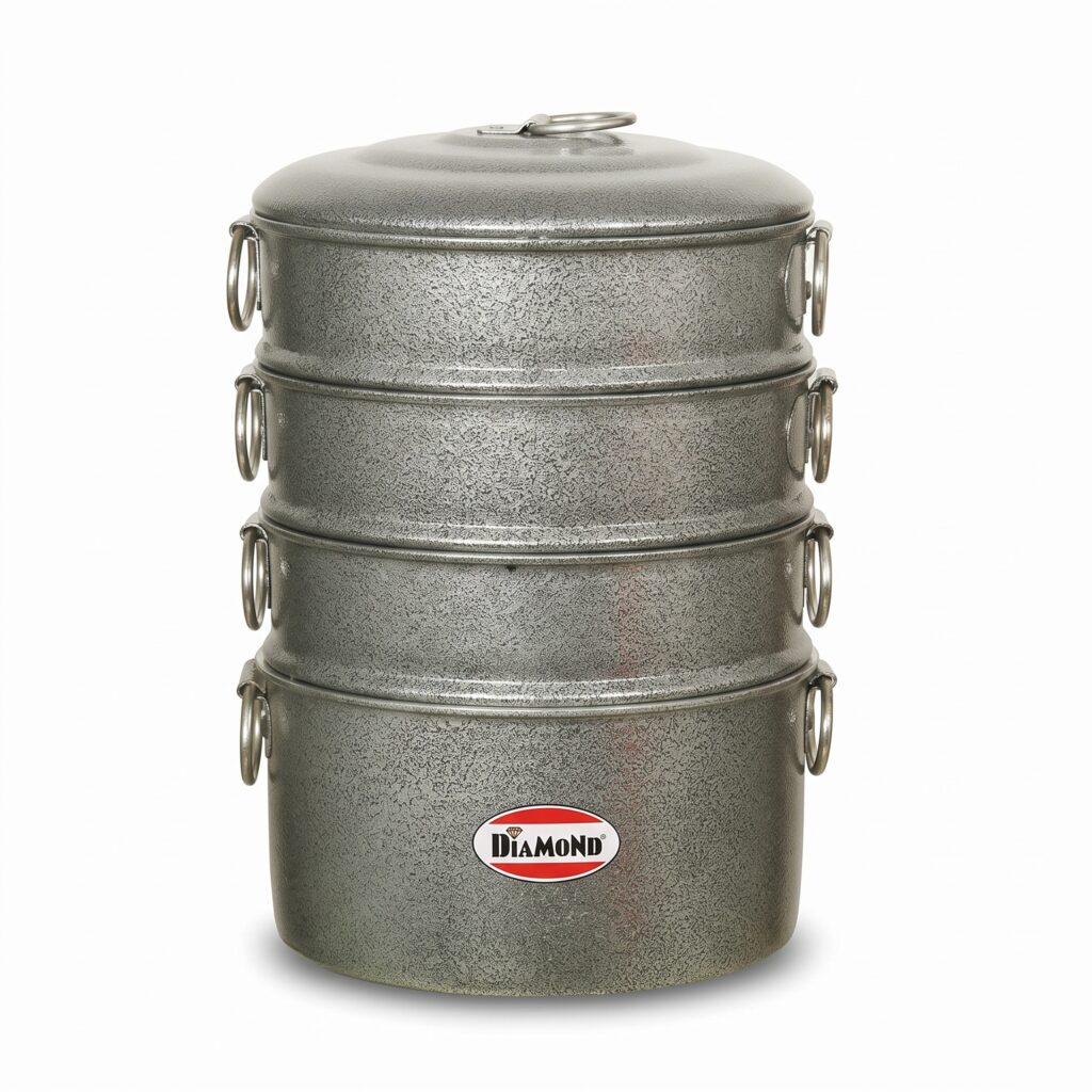 Powder Coated Aluminium Momo Steamer